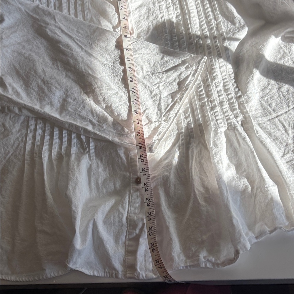 White Button-Up Women's Top Sz 4X - Picture 8 of 8
